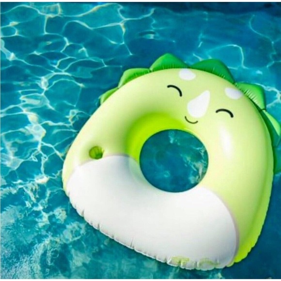 BigMouth x Squishmallows Inflatable Ring Pool Float With Dinosaur New - Picture 3 of 3